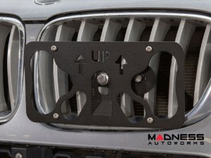 Jaguar XJ License Plate Mount - Platypus - Grille Mount (1995-2019)